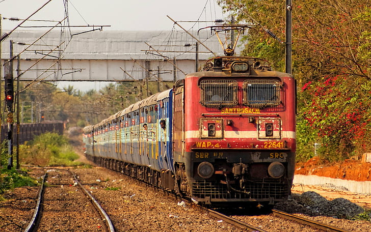 HD wallpaper: bridge, Electric locomotives, India, photography, Railroad  Track | Wallpaper Flare