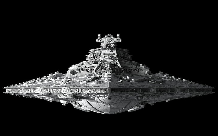fiction, the film, Ship, Star Wars, space, Star Destroyer, George Lucas, HD wallpaper