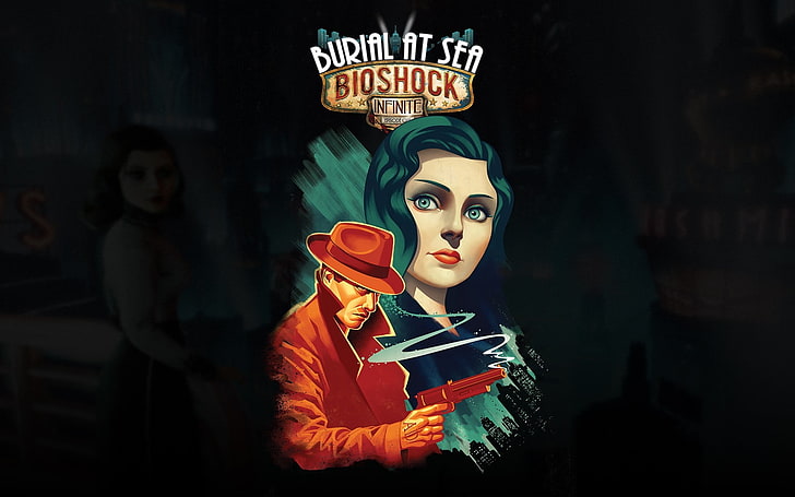 Burial at Sea Bioshock game illustration, BioShock Infinite, Rapture, HD wallpaper