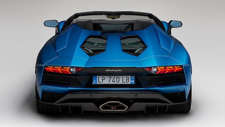 HD wallpaper: Lamborghini, Lamborghini Aventador S, Blue Car, Roadster,  Sport Car | Wallpaper Flare