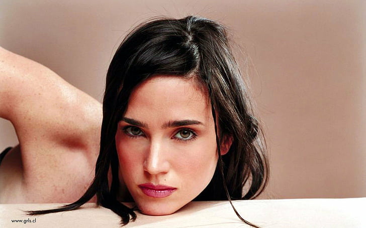 Actresses, Jennifer Connelly, portrait, young adult, indoors, HD wallpaper