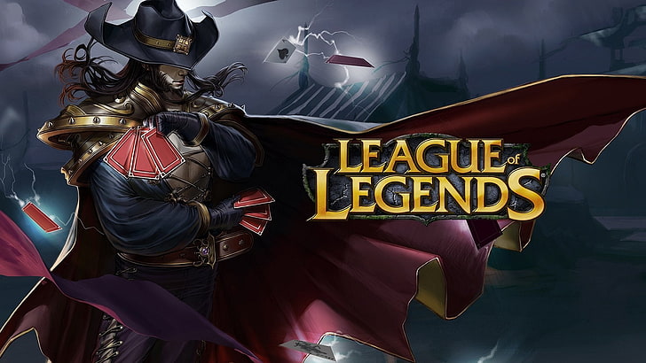 League of Legends wallpaper, Video Game, Twisted Fate (League Of Legends), HD wallpaper