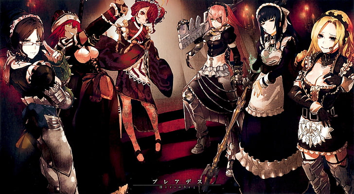 black hair female character, Overlord (anime), maid, anime girls, HD wallpaper
