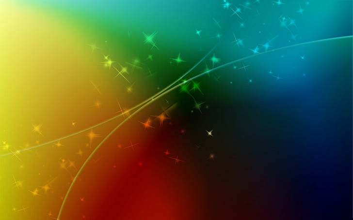 abstract, colorful, lines, digital art, HD wallpaper