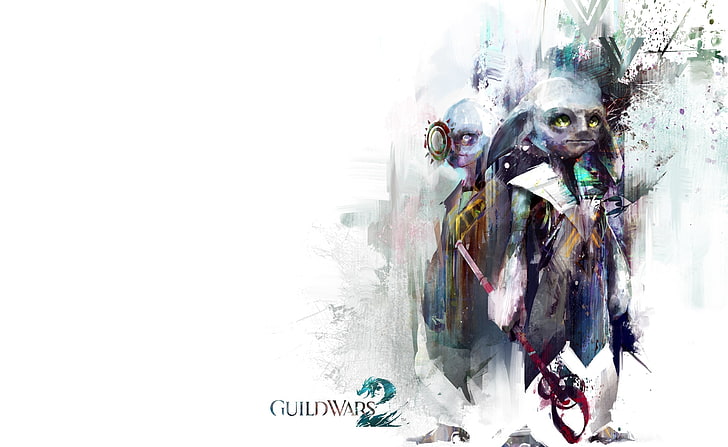 Guild Wars 2, Guildwars 2 poster, Games, gw2, gw2 art, art and craft, HD wallpaper