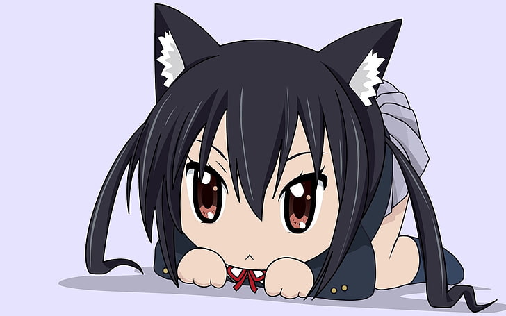Cute Kawaii Cat Face Japanese Anime - Kawaii - Posters and Art Prints |  TeePublic