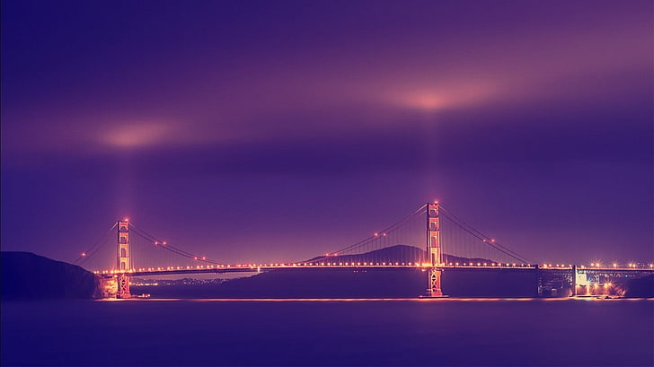 Golden Gate Bridge, San Francisco, transportation, water, architecture, HD wallpaper