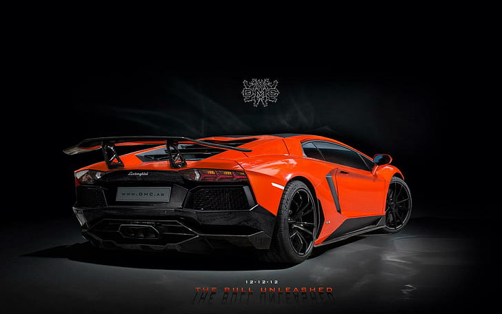 HD wallpaper: DMC Tuning 2013 Lamborghini Aventador LP900 SV 2, orange  sports coupe | Wallpaper Flare