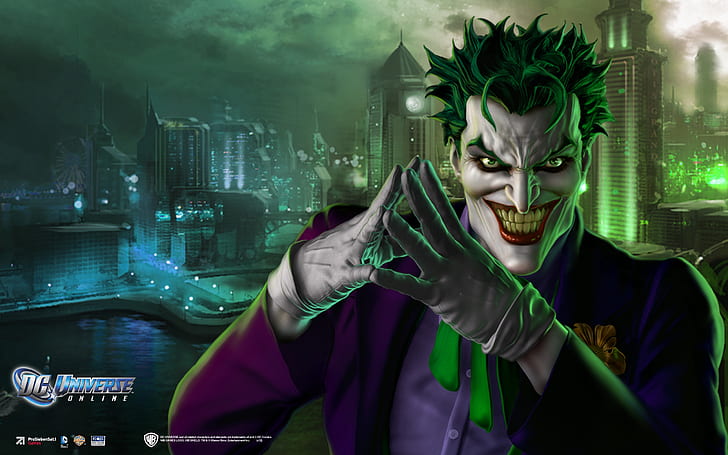 The Joker Dc Universe Online Wallpaper Hd For Desktop 2560×1600, HD wallpaper