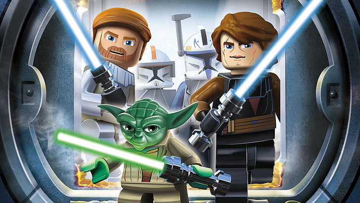 Lego, LEGO Star Wars III: The Clone Wars, Anakin Skywalker, HD wallpaper