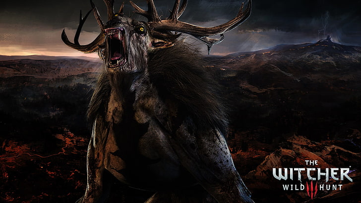 The Witcher Wild Hunt digital wallpaper, The Witcher 3: Wild Hunt