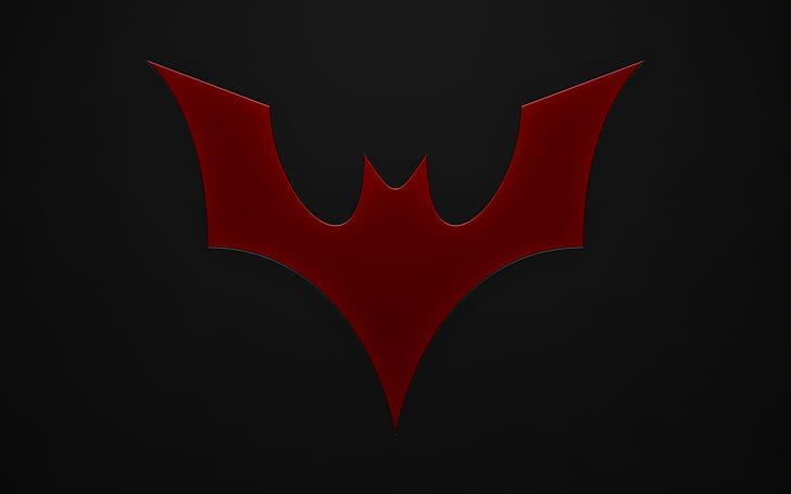 Batman Logo Batman Beyond HD, cartoon/comic, HD wallpaper