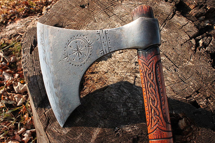 Head patterns axe Vintage Craftsman