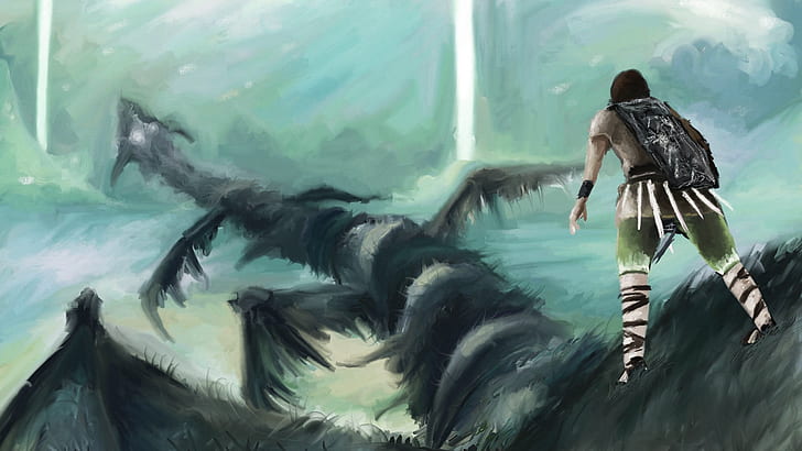 Shadow of the Colossus HD, video games, HD wallpaper