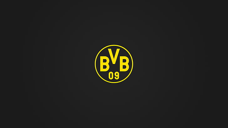 Borussia Dortmund, BVB, minimalism, HD wallpaper