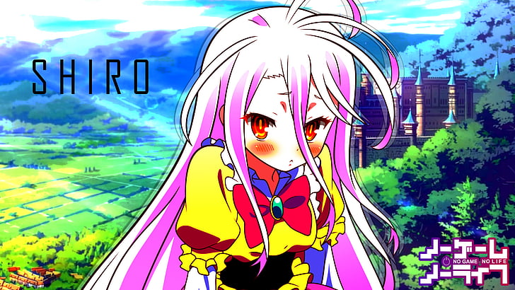 HD wallpaper: Anime, No Game No Life, No Game No Life: Zero, Shiro