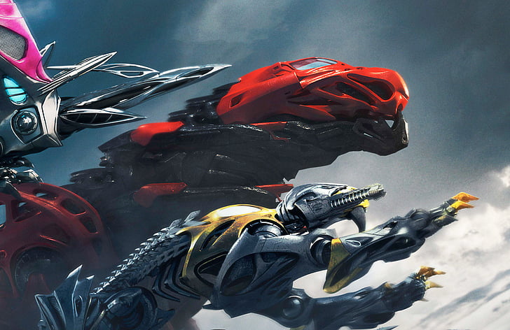 HD wallpaper: two robotic animal illustration, Zords, Power Rangers, Battle  | Wallpaper Flare