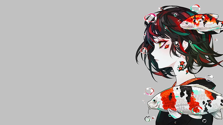 Red Anime Girl 4k Wallpapers  Wallpaper Cave