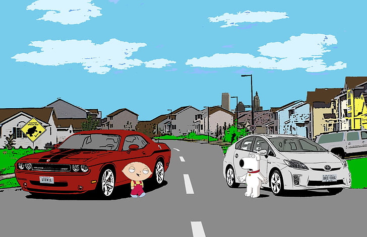TV Show, Family Guy, Brian Griffin, Stewie Griffin, HD wallpaper
