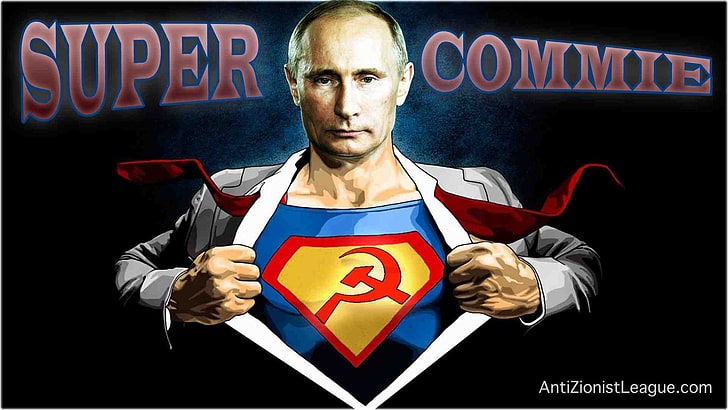 man, men, president, putin, russia, russian, superman, vladimir, HD wallpaper