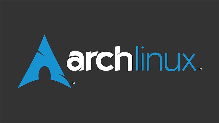 Linux, Arch Linux, Archlinux, minimalism, operating system, HD wallpaper