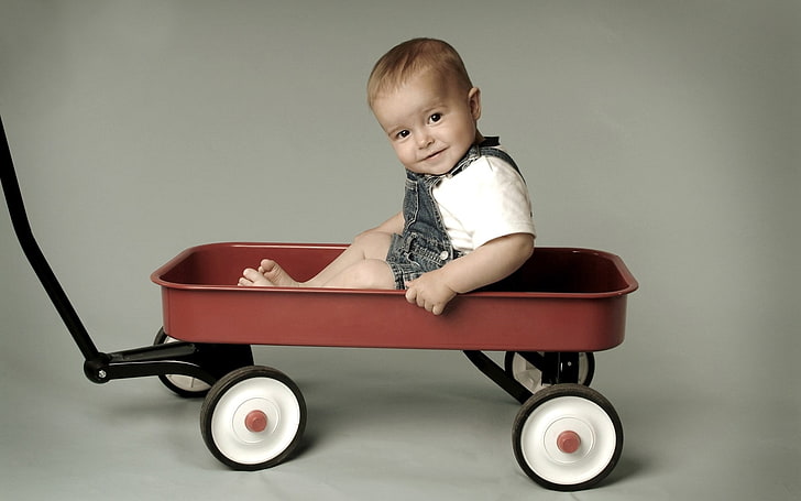 baby pull wagon