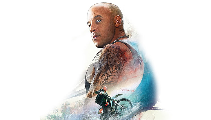 xXx: Return of Xander Cage, movies, one person, white background