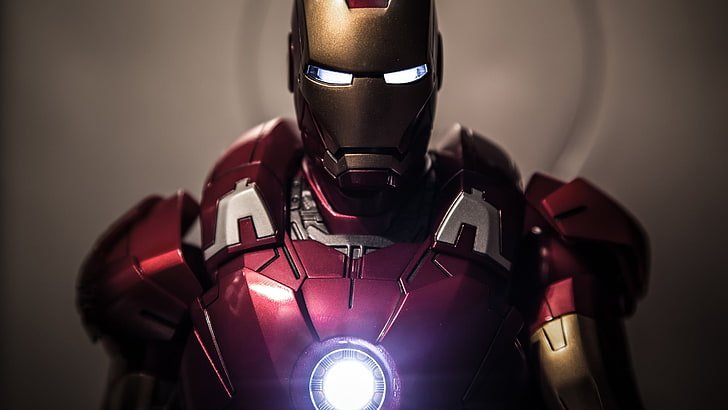 Iron Man, technology, robot, futuristic, indoors, science, human representation, HD wallpaper