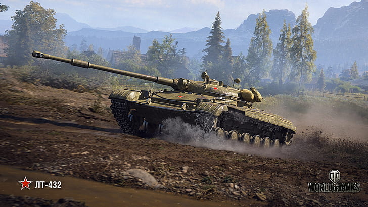 WoT, World of Tanks, Wargaming, LT-432 HD wallpaper