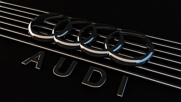 HD wallpaper: Audi, logo