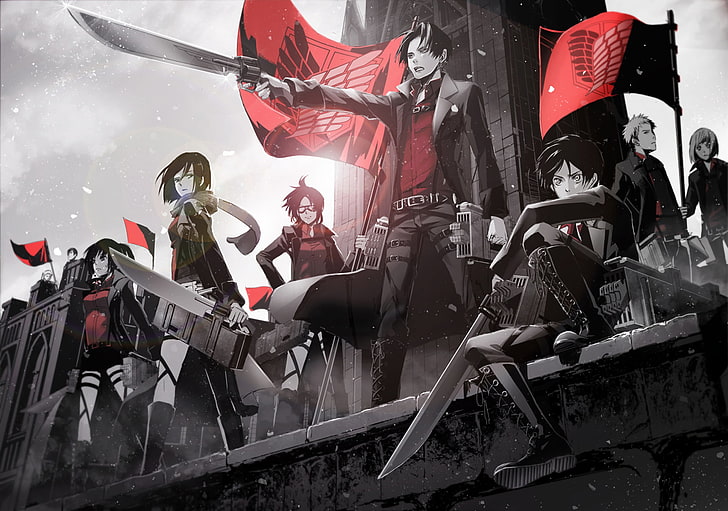 Attack On Titan wallpaper, Anime, Armin Arlert, Bertholdt Hoover, HD wallpaper