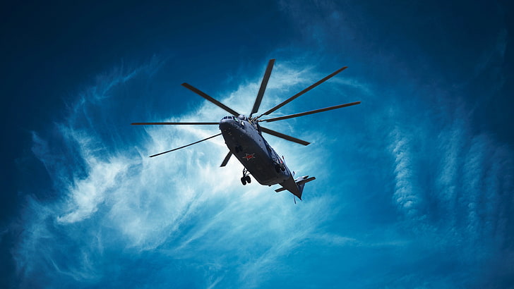 Mil Mi-26 Military Helicopter 4K