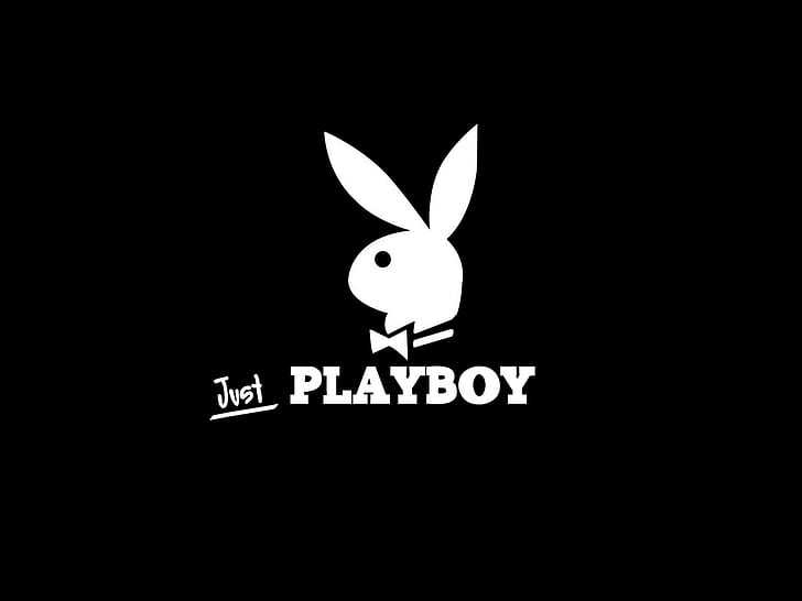 Playboy, Logo, Bunny, HD wallpaper