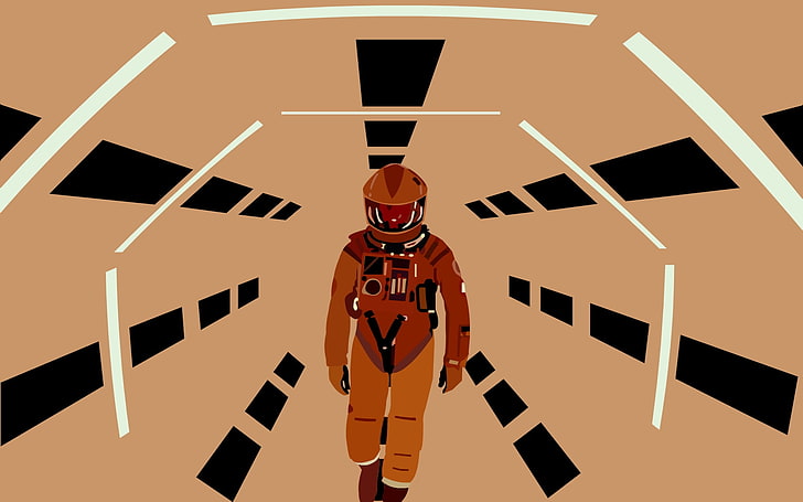vector 2001 a space odyssey 1680x1050  Aircraft Space HD Art