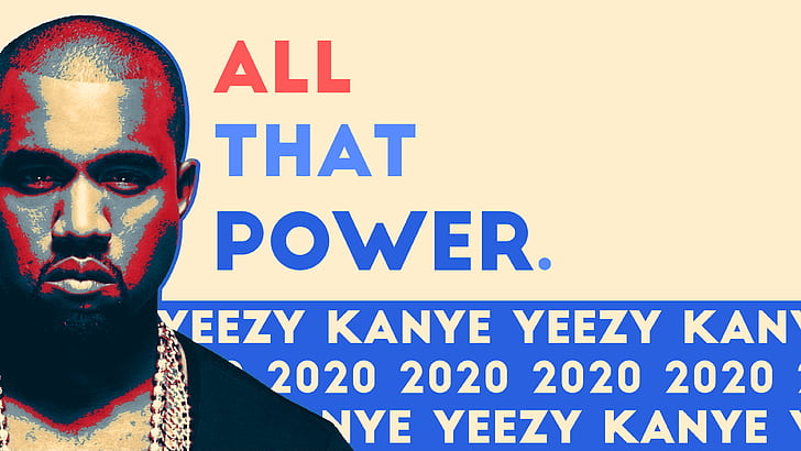 Kanye West, presidents, HD wallpaper