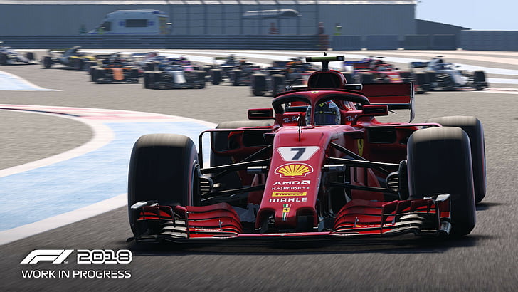 F1 2018, screenshot, 4K, HD wallpaper