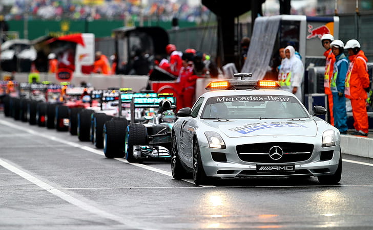 Formula 1, Mercedes-Benz, car, safety car, HD wallpaper