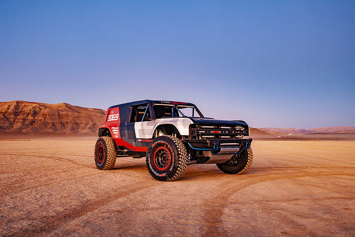 Ford, in the desert, 2019, Bronco R Race Prototype, HD wallpaper