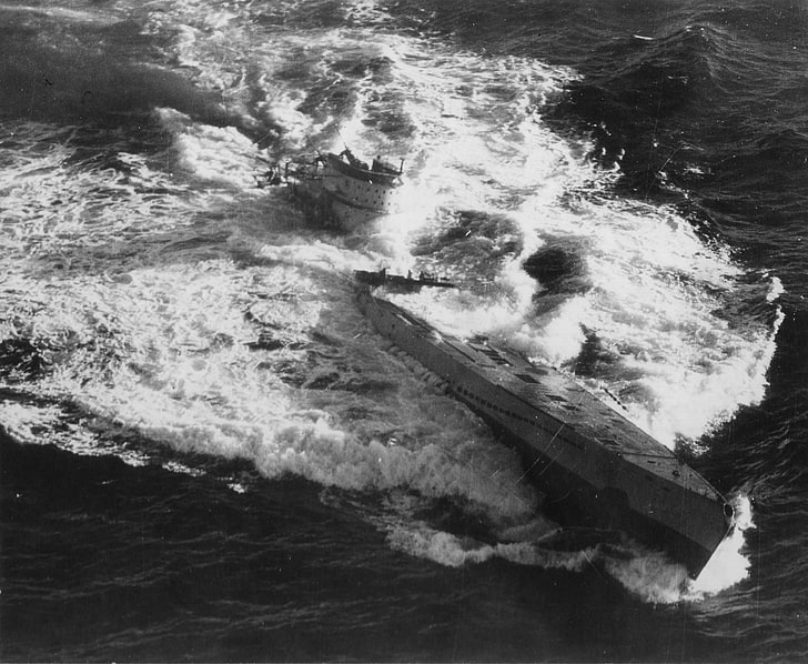 boat, submarine, World War II