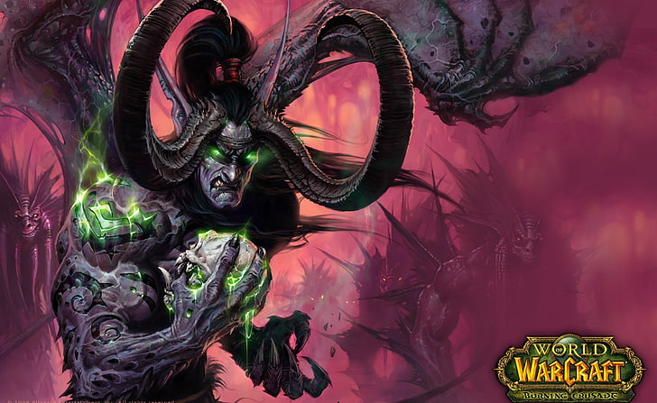 World Of Warcraft Burning Crusade, World of Warcraft digital wallpaper