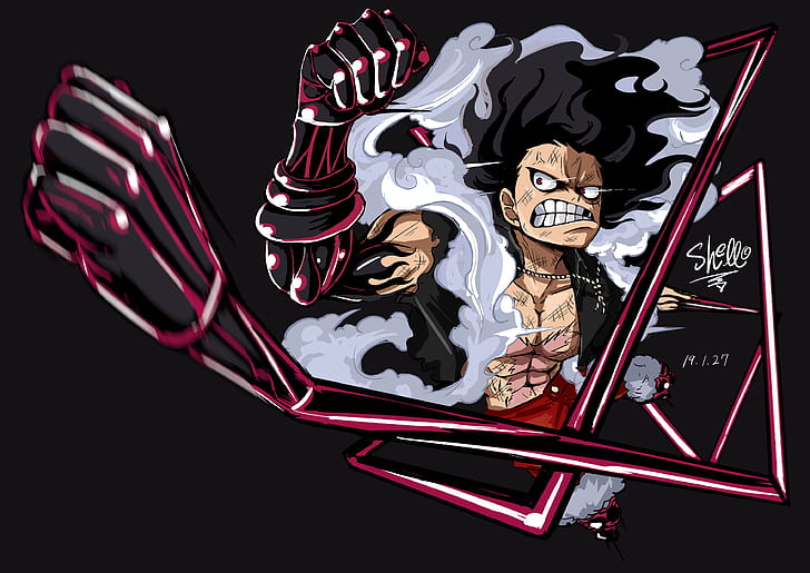 323484 Luffy Boundman Gear Fourth One Piece 4k  Rare Gallery HD  Wallpapers