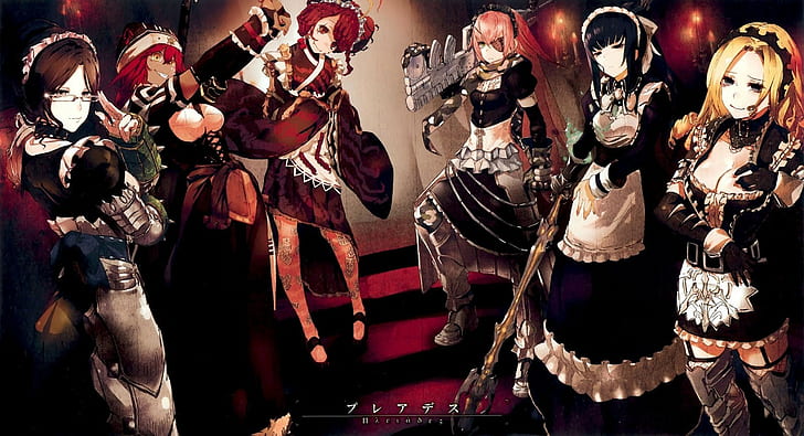 Overlord (anime), anime girls, Entoma Vasilissa Zeta, Gamma Narberal, HD wallpaper