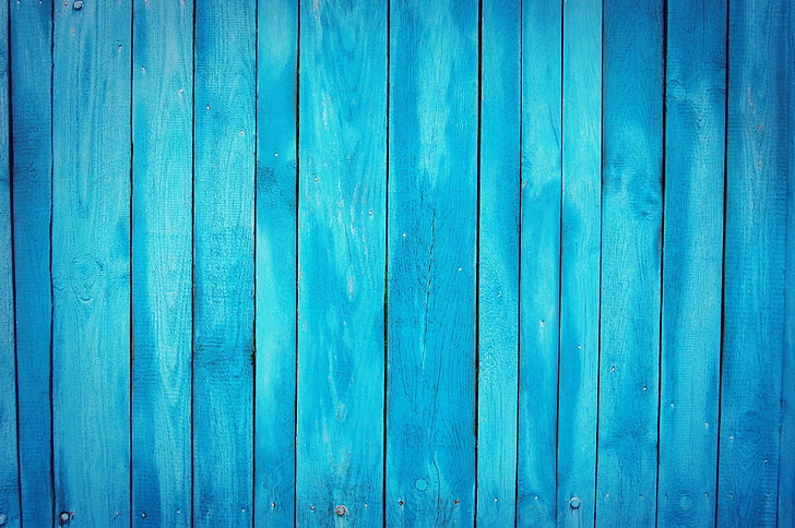 wood, blue, texture, wooden surface, backgrounds, wood - material, HD wallpaper