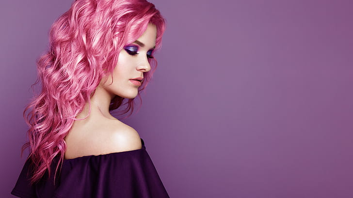 HD wallpaper: girl, style, hair, makeup, color, Oleg Gekman | Wallpaper  Flare