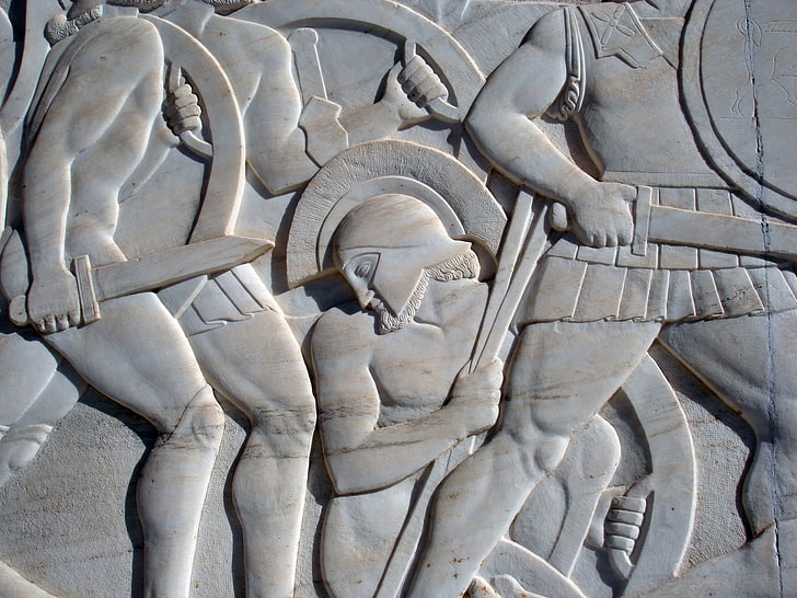 Man Made, Thermopylae Monument, HD wallpaper
