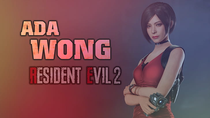 ada wong, Resident Evil 2, video games, Asian, Video Game Art