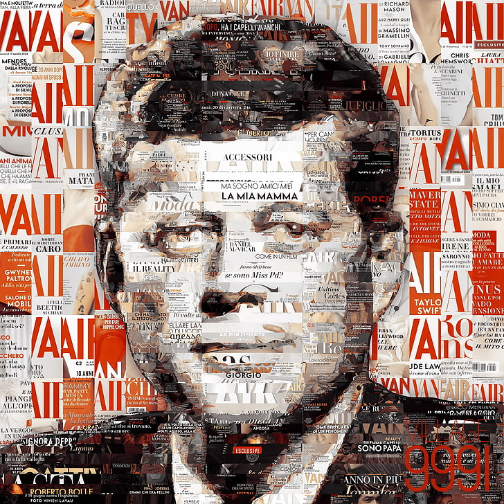 mosaic, USA, John, Kennedy, Fitzgerald, JFK, The 35th President, HD wallpaper
