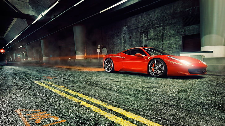 Ferrari 458, 458 italia, car, transportation, architecture