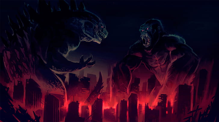 King Kong Vs Godzilla Artwork