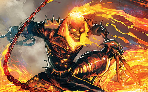 HD wallpaper: Ghost Rider HD, comics | Wallpaper Flare